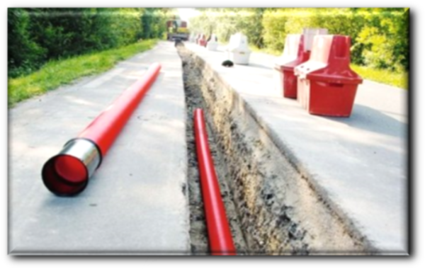 Travaux sur réseaux souterrains électriques